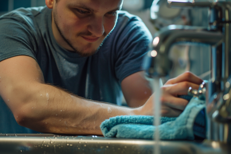 evolvinginnovator_A_close-up_portrait_of_a_plumber_wiping_hands_26641dec-1a69-4c44-b763-47d09f90039b